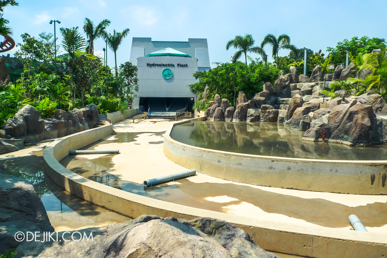 Universal Studios Singapore 10th Anniversary Flashback Jurassic Park early problems with Rapids Adventure