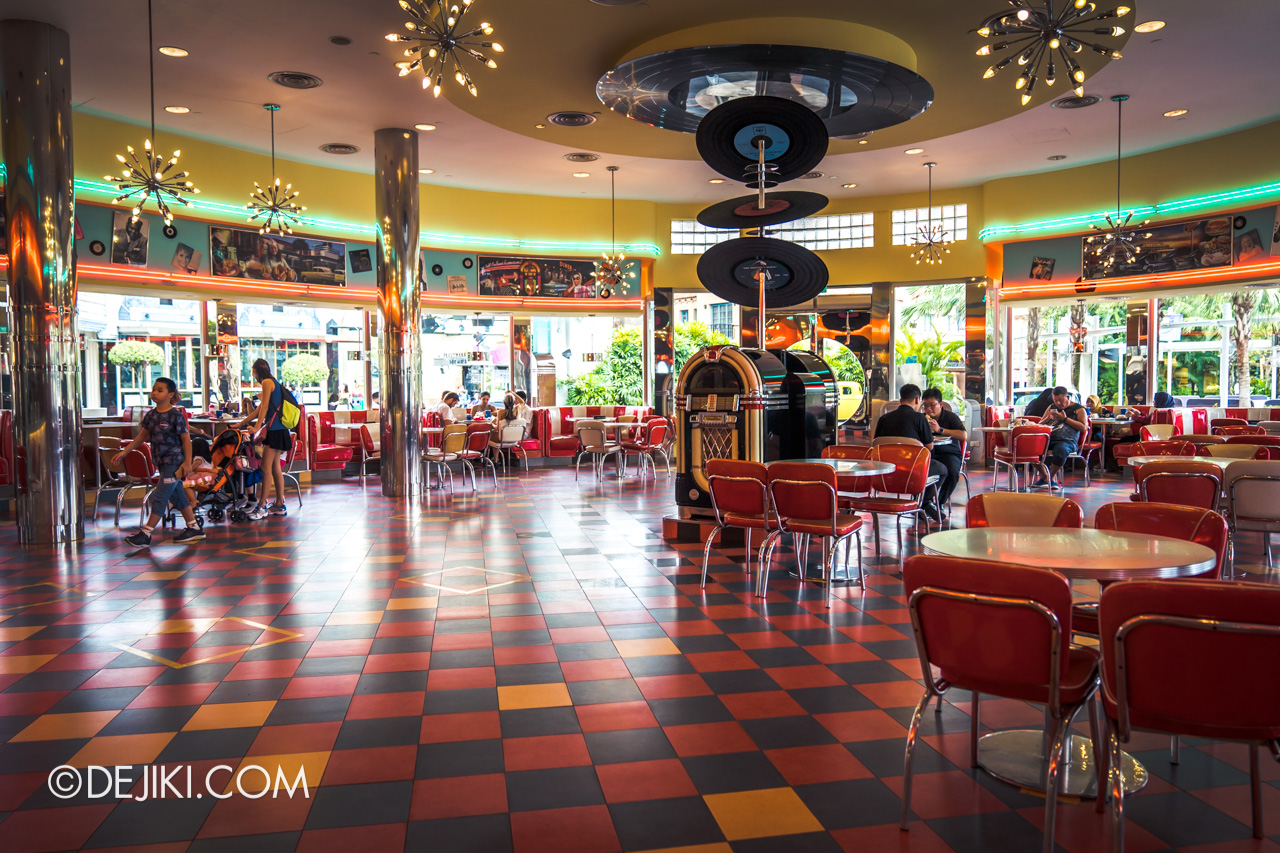 Universal Studios Singapore Covid 19 Park Update Mar Apr 2020 Social distancing measures restaurants rearranged