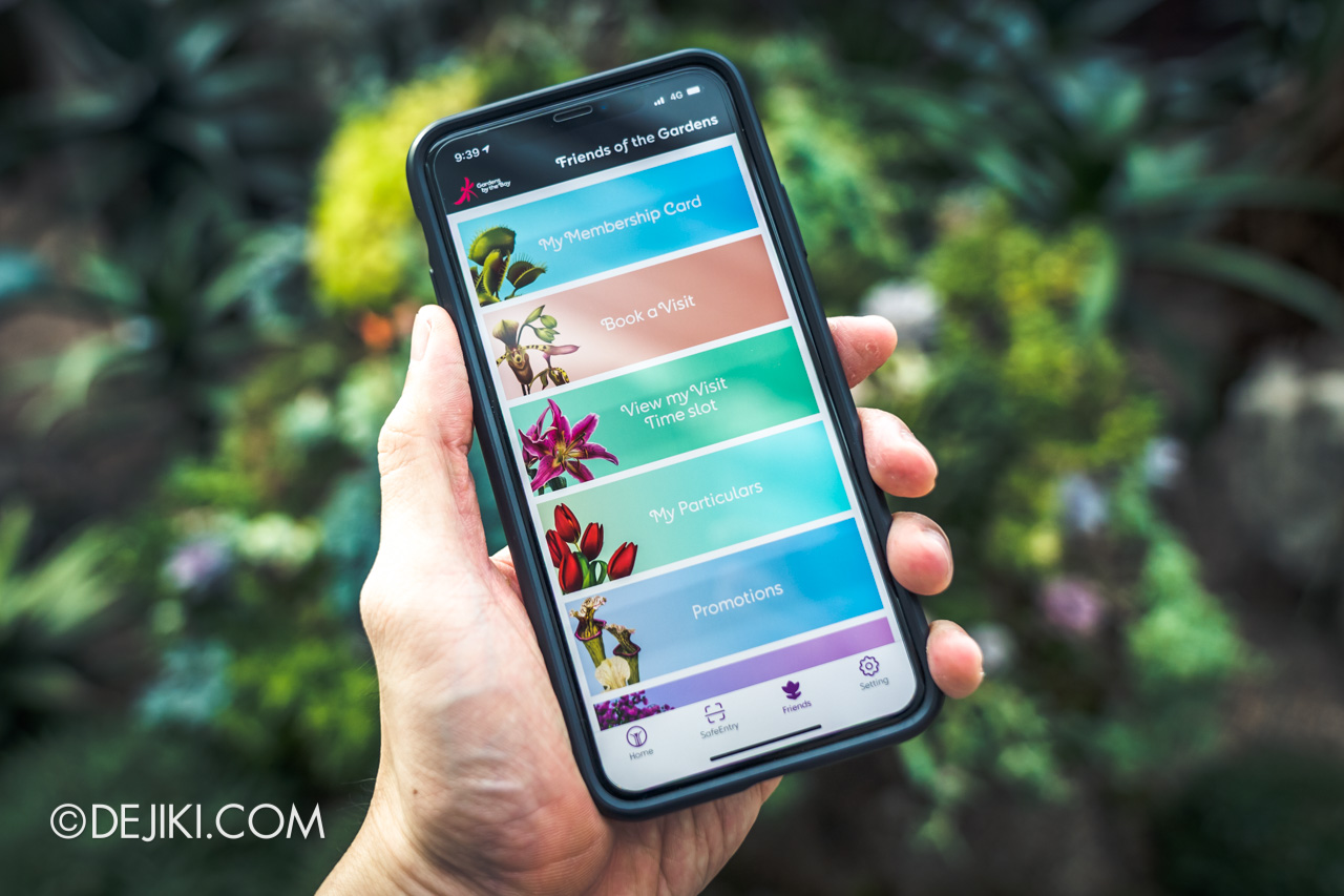 Gardens by the Bay Reopens July 2020 Gardens by the Bay smartphone app