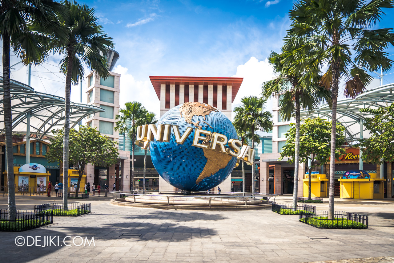 Universal Studios Singapore Park Update July 2020 Reopening Universal Globe