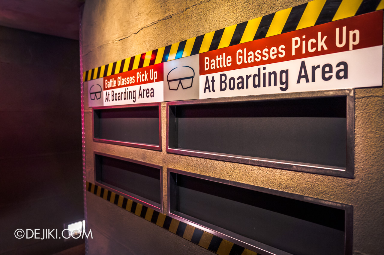 Universal Studios Singapore Reopening Safe Management Measures Transformers Ride glasses pickup at boarding
