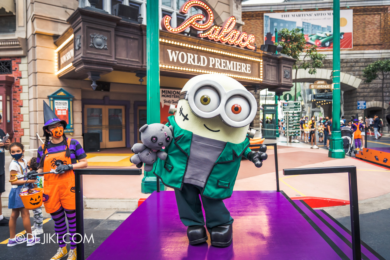 Universal Studios Singapore Park Update Sept 2020 Halloween Fun for Everyone Minion Monsters Tricky Treats FrankenBob