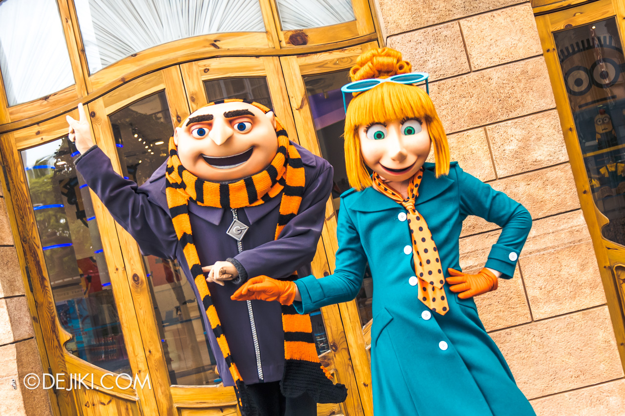 Universal Studios Singapore Park Update Sept 2020 Meet and Greet experiences Despicable Me Gru and Lucy