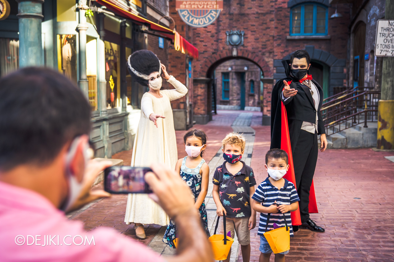 Universal Studios Singapore Park Update Sept 2020 Meet and Greet experiences Universal Monsters spot in New York