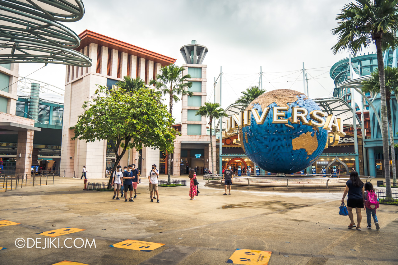 Universal Studios Singapore Park Update Dec 2020 Park Entrance Plaza