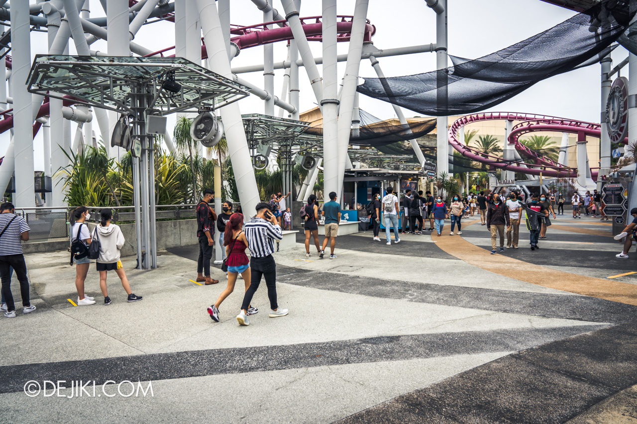 Universal Studios Singapore Park Update Jan 2021 Free Treat Redemption at Sci Fi City