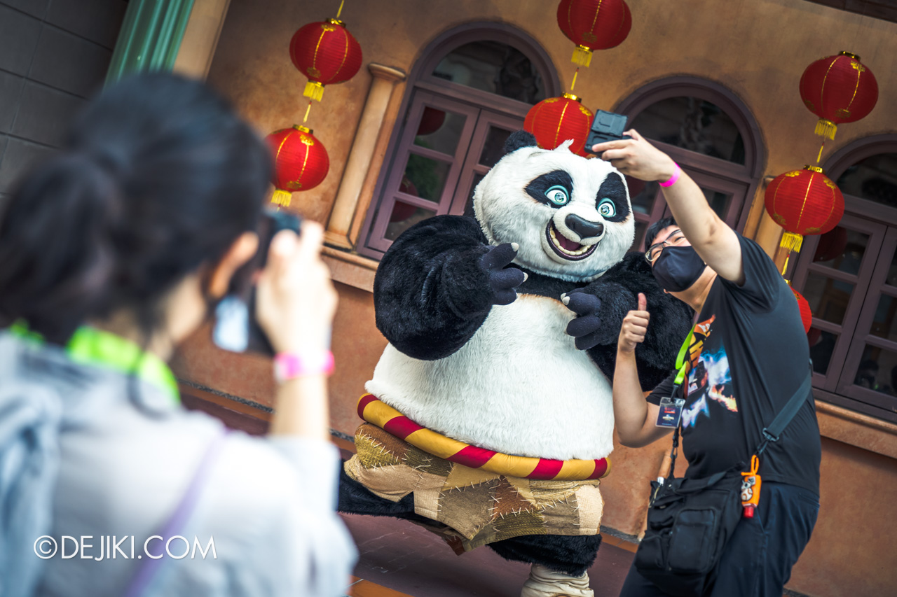 Universal Studios Singapore Park Update Jan 2021 Kung Fu Panda Po Meet and Greet 2