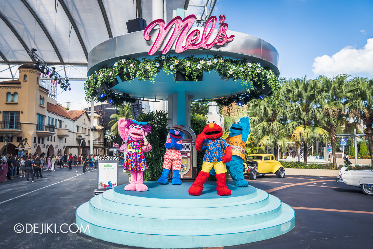 Universal Studios Singapore Park Update March 2021 Tropical Thrills Mels Stage Sesame Street Meet and Greet