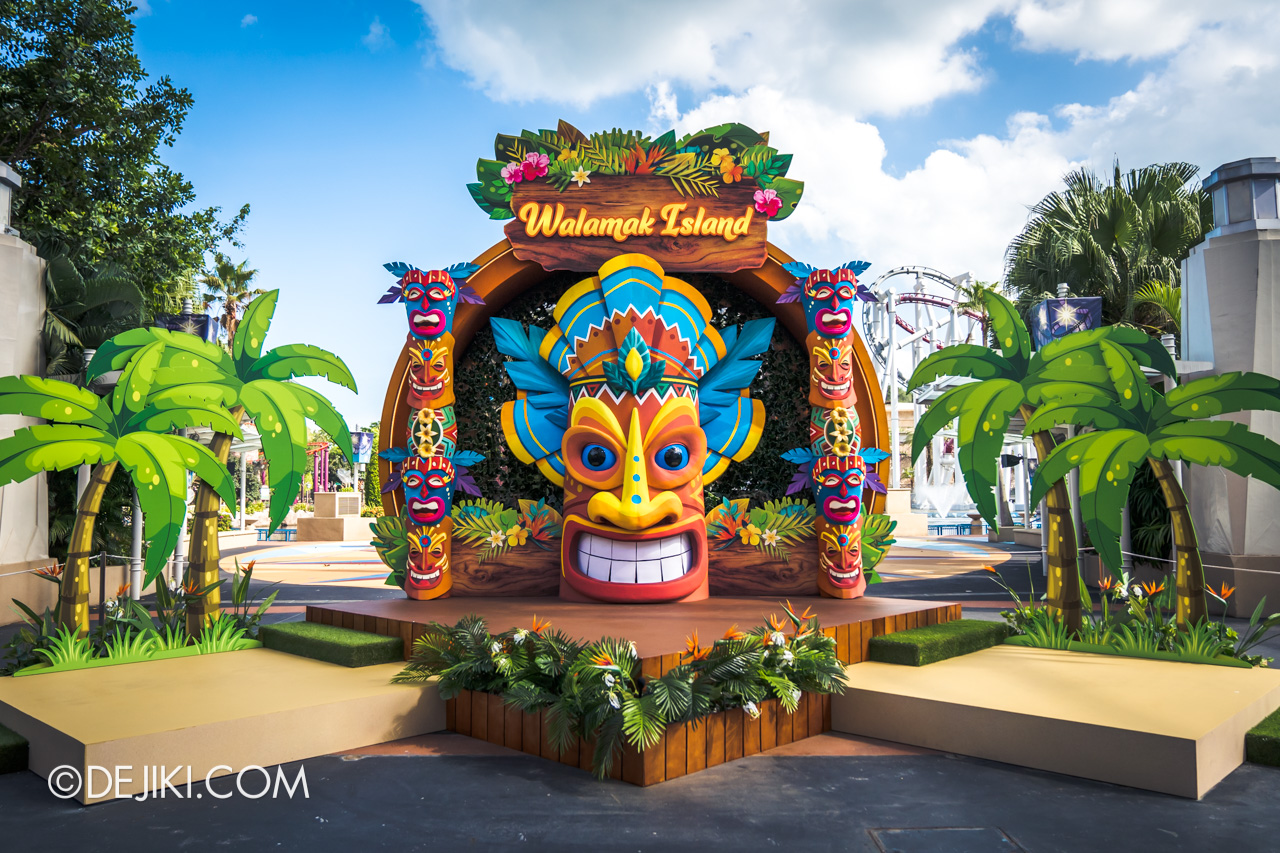 Universal Studios Singapore Park Update March 2021 Tropical Thrills Walamak Island King Kaluha