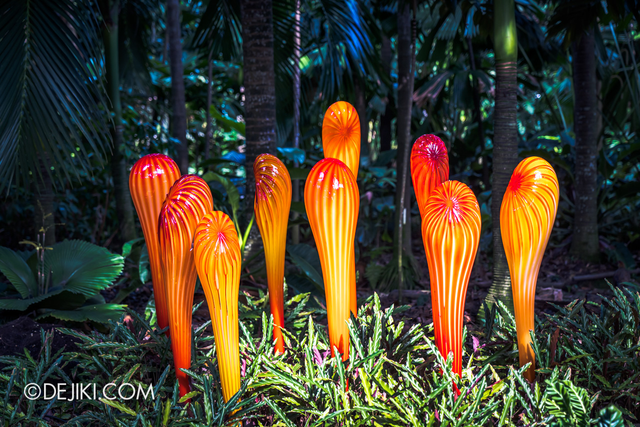 Gardens by the Bay Chihuly in Bloom Outdoor 17 Tiger Lilies