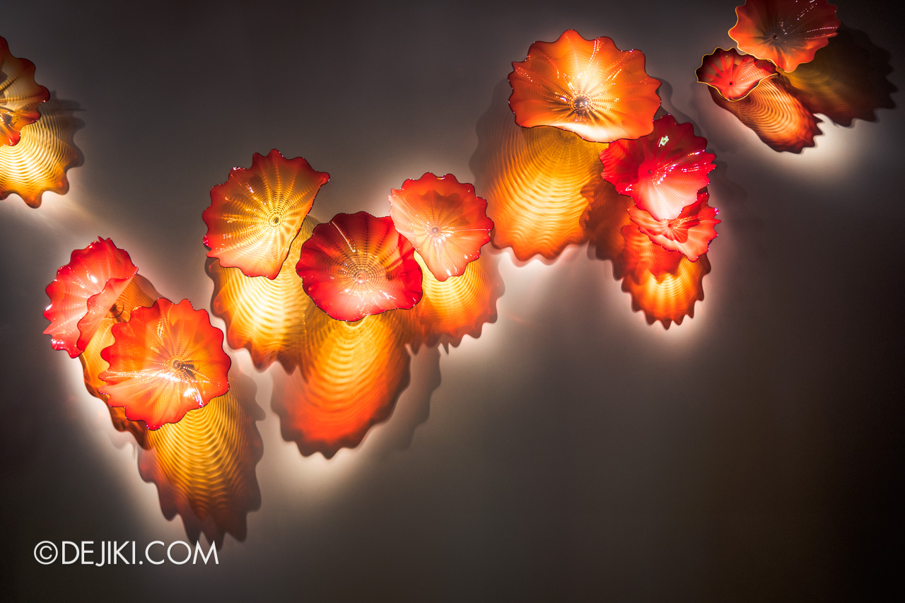 Gardens by the Bay Dale Chihuly Glass in Bloom Gallery 5 Orange Persians