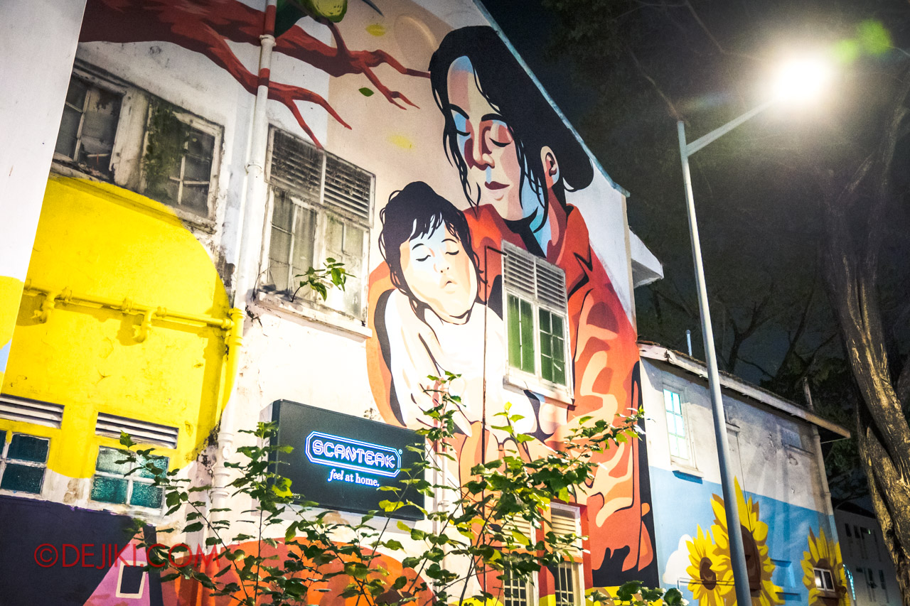 Fright Night at the Museum by Xperience DMC 01 Former Joo Chiat Maternal and Child Health Clinic Mural