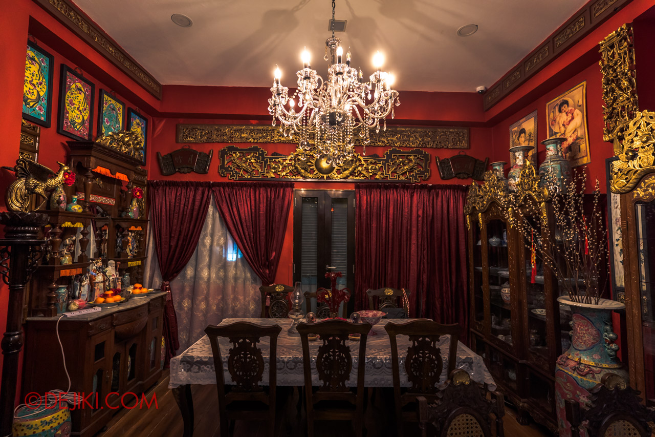 Fright Night at the Museum by Xperience DMC 15 Peranakan Museum Table