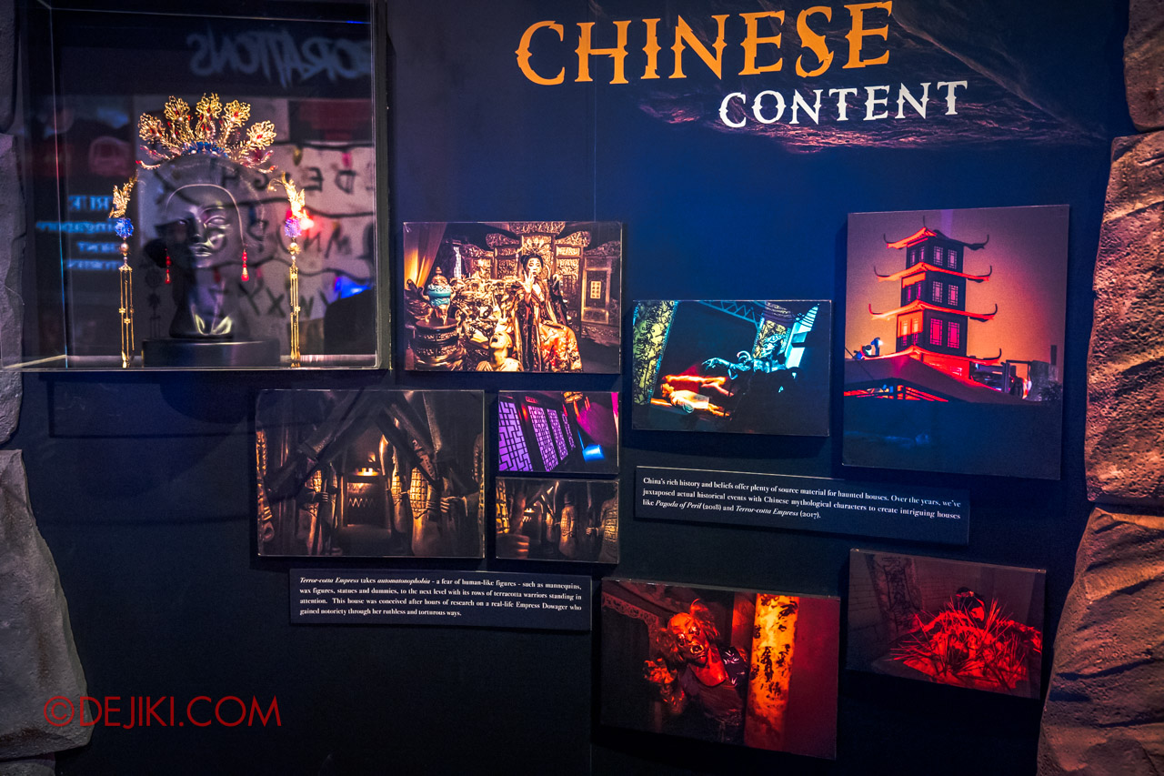USS Halloween Horror Nights Exhibition Haunted Houses 5 Asian themes Chinese