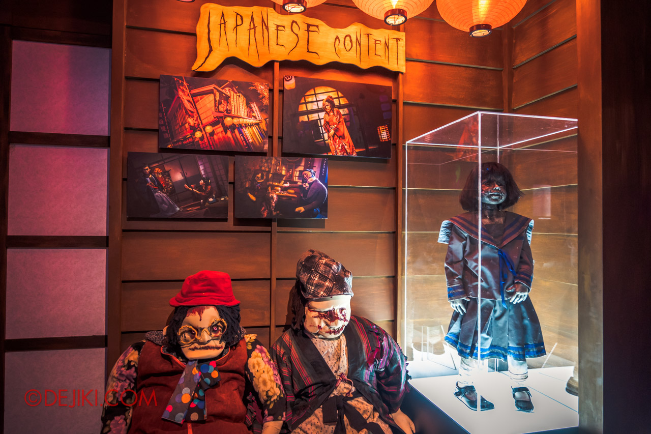 USS Halloween Horror Nights Exhibition Haunted Houses 5 Asian themes Japanese overview