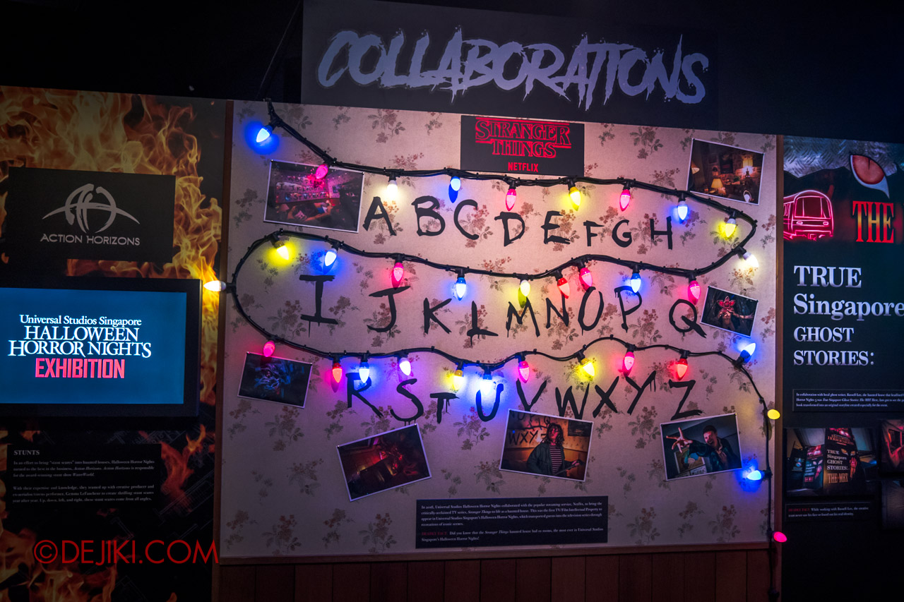 USS Halloween Horror Nights Exhibition Haunted Houses 6 Collaborations Stranger Things