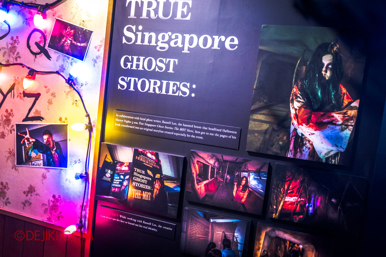 USS Halloween Horror Nights Exhibition Haunted Houses 6 Collabs TRUE SG Ghost Stories MRT