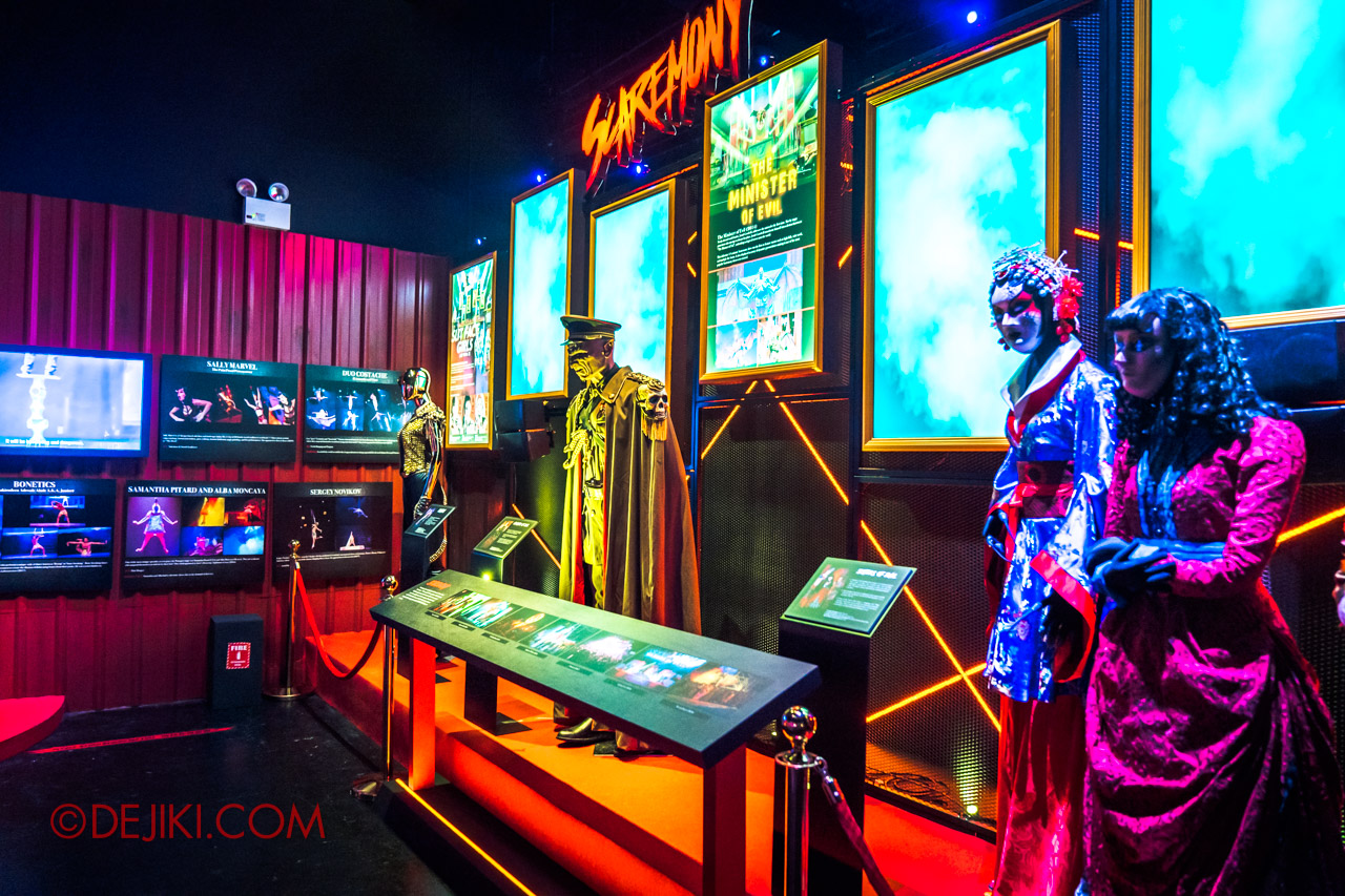 USS Halloween Horror Nights Exhibition Shows Scaremony overview empty