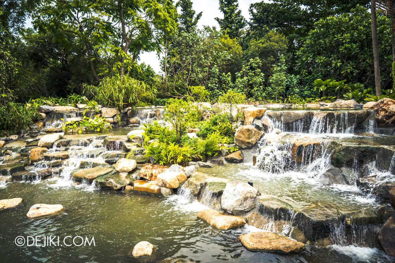 Gardens by the Bay Kingfisher Wetlands Main Cascades