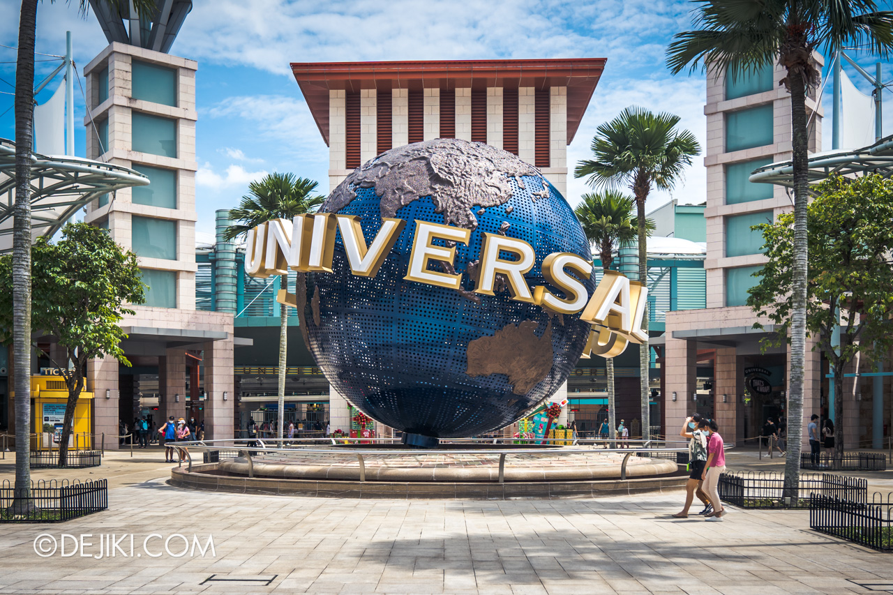 Universal Studios Singapore Refurbished Universal Studios Globe
