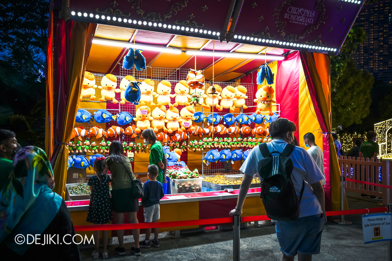 Gardens by the Bay Christmas Wonderland 2021 Carnival Games