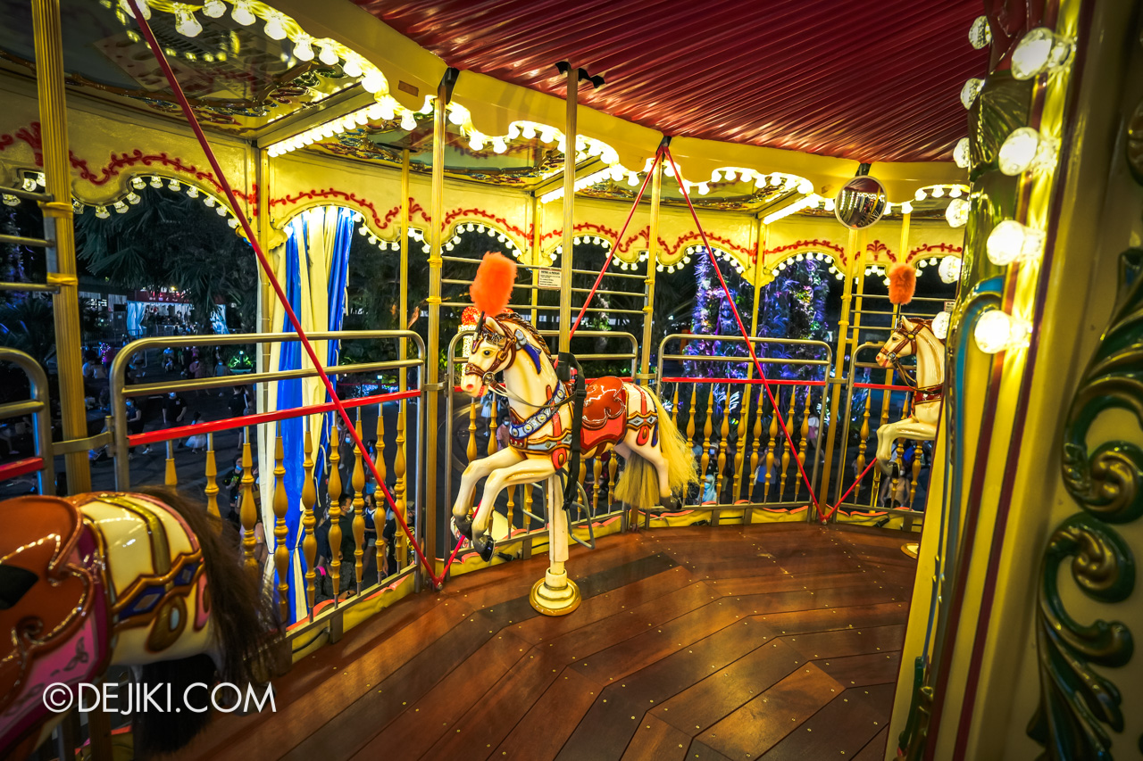 Gardens by the Bay Christmas Wonderland 2021 Carousel Upper Storey