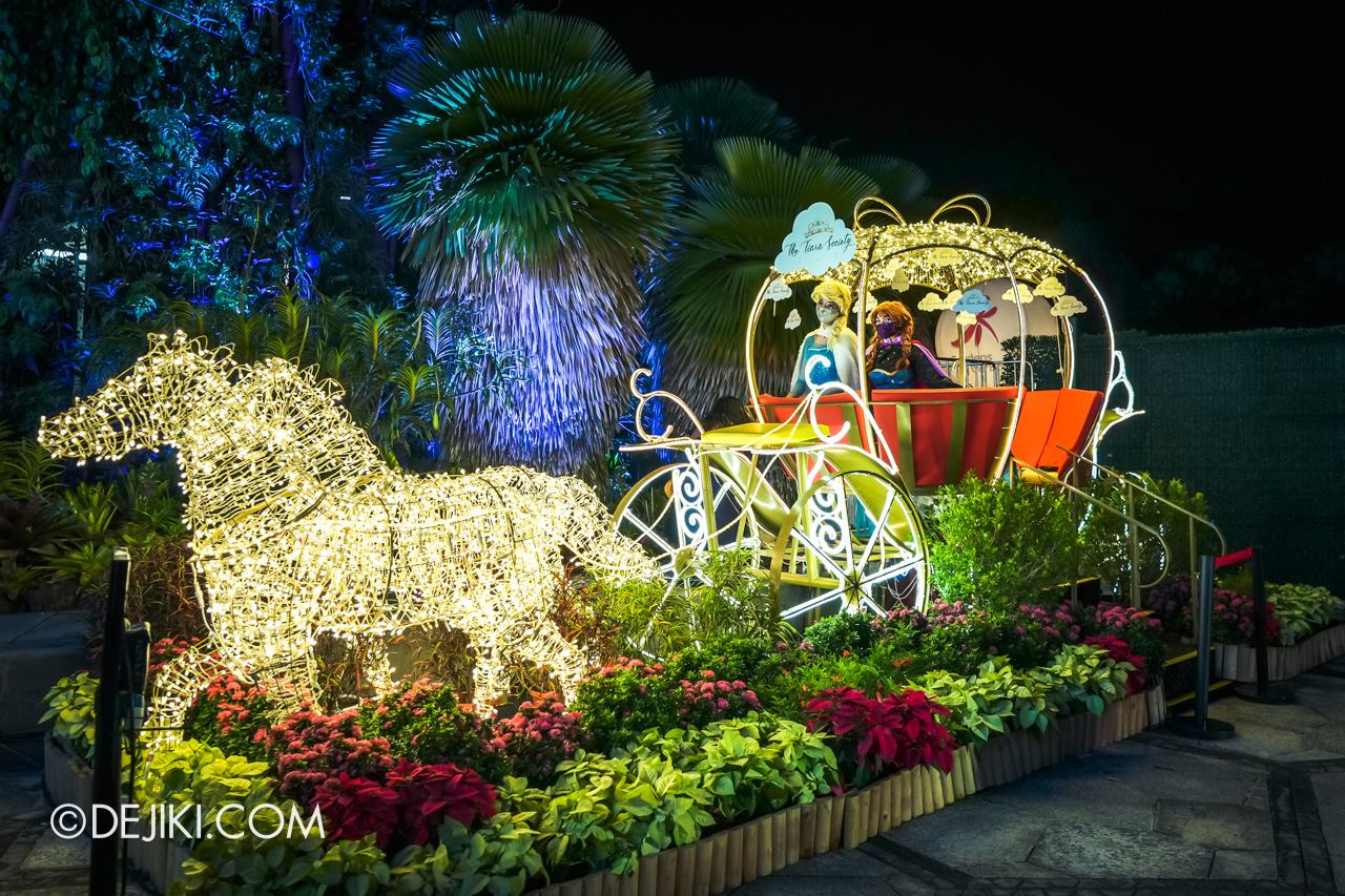 Gardens by the Bay Christmas Wonderland 2021 Light Displays Magical Carriage by The Tiara Society