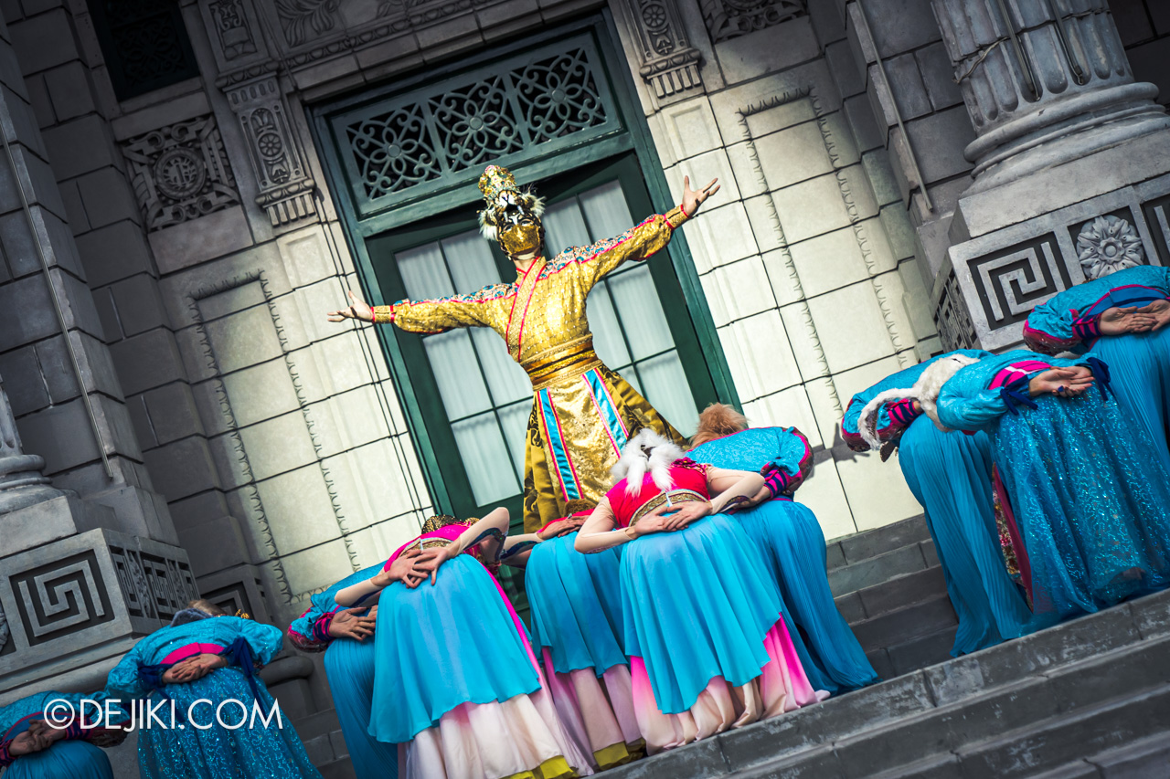 Universal Studios Singapore Its Showtime Premium Experience CNY Lunar New Year 2 An Auspicious Opening Zodiac Dancers 4 Tiger