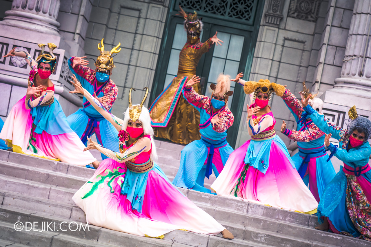 Universal Studios Singapore Its Showtime Premium Experience CNY Lunar New Year 2 An Auspicious Opening Zodiac Dancers 5