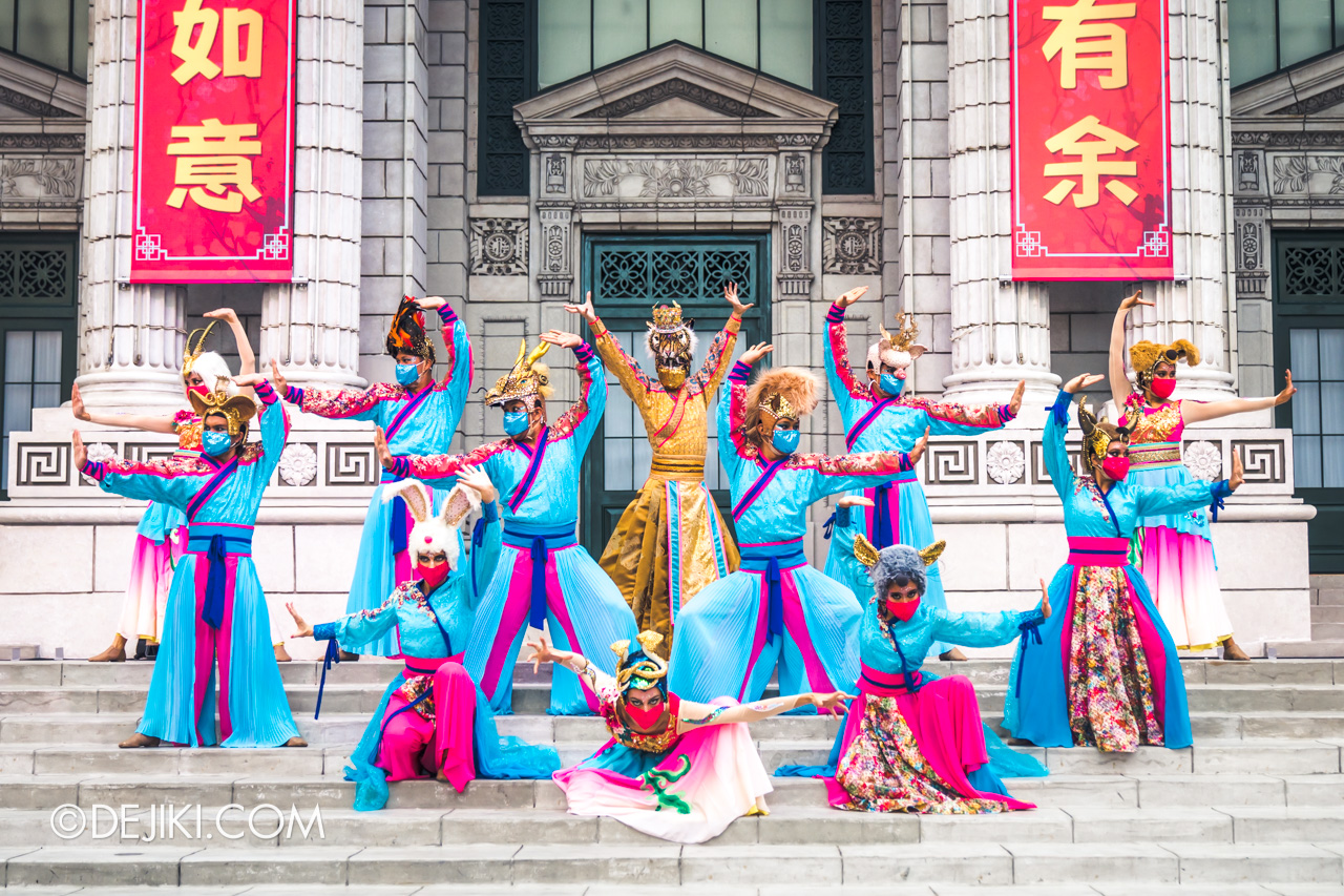Universal Studios Singapore Its Showtime Premium Experience CNY Lunar New Year 2 An Auspicious Opening Zodiac Dancers Hero