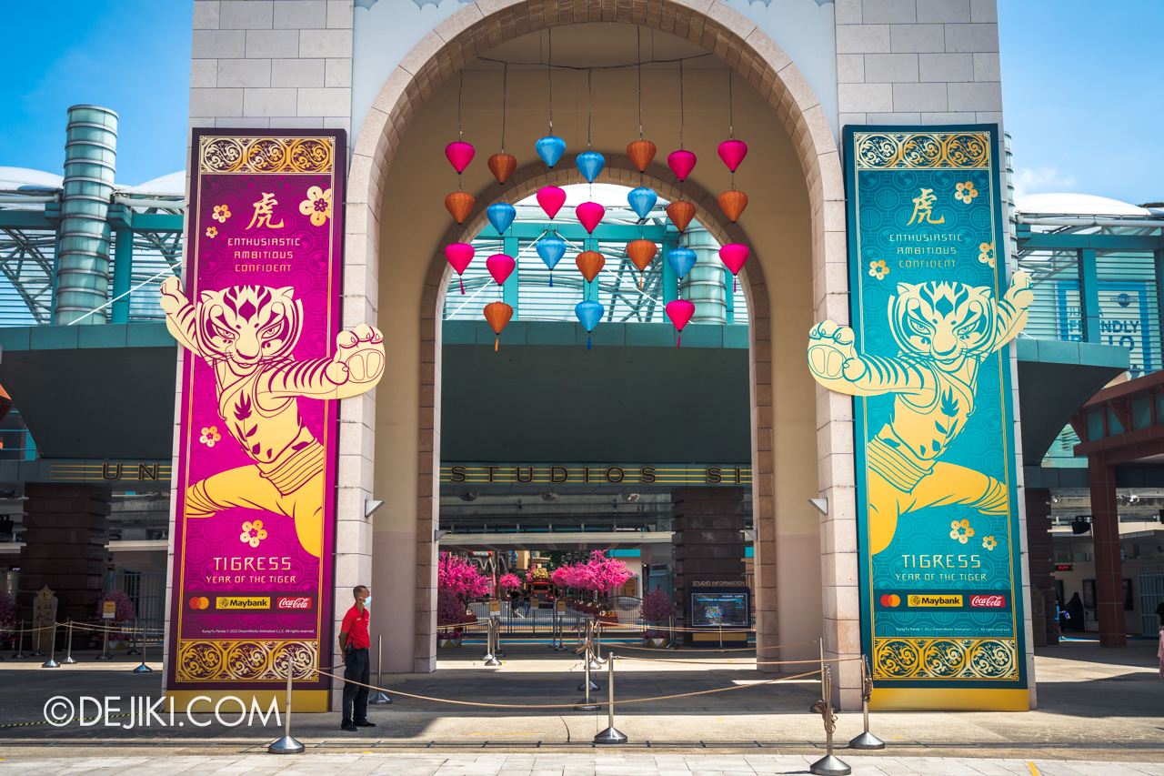 Universal Studios Singapore Lunar New Year 2022 event