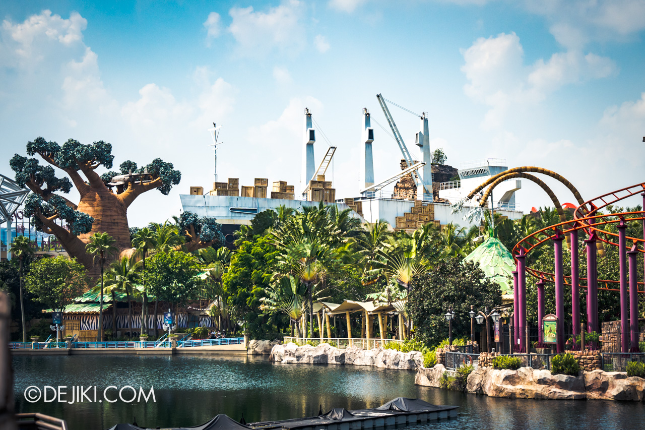 Universal Studios Singapore Madagascar Farewell One Last Boogie A Crate Adventure freighter