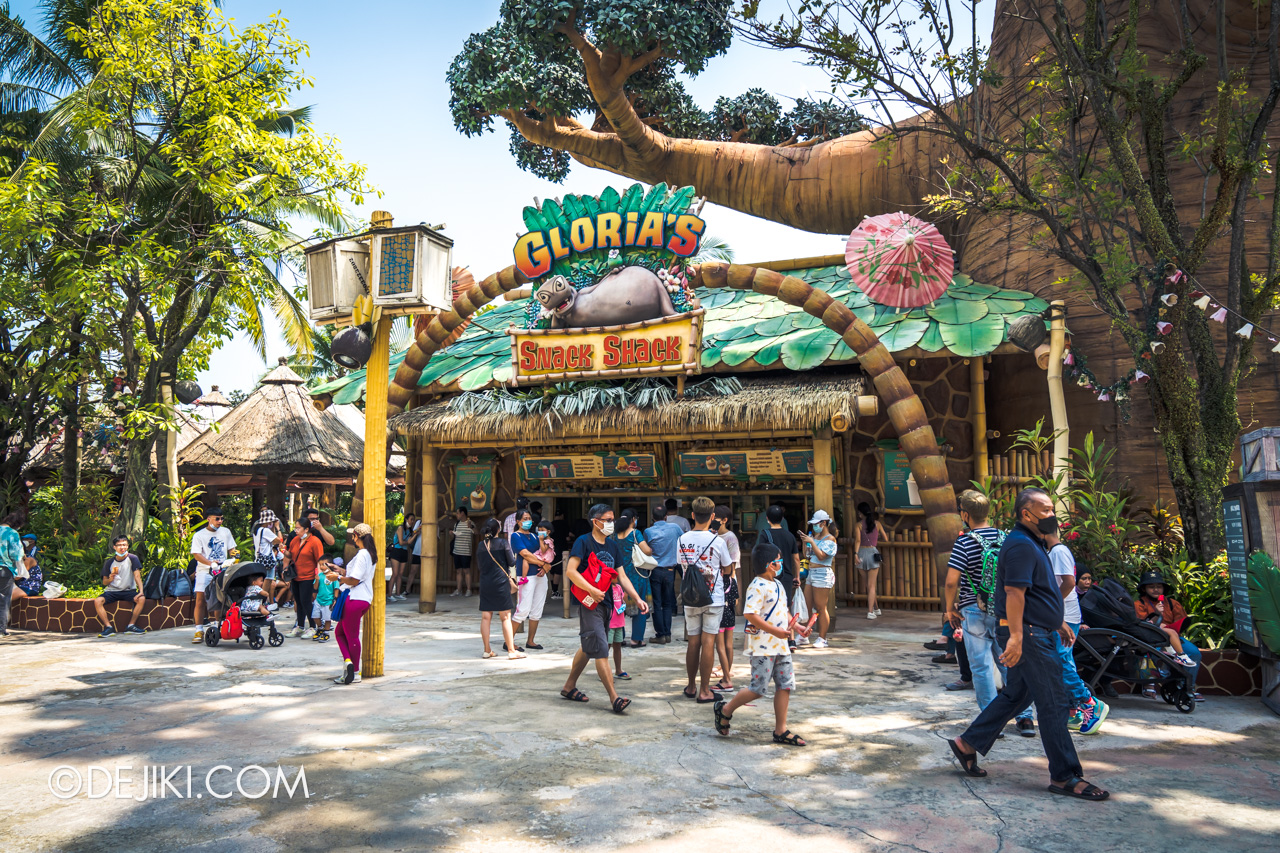 Universal Studios Singapore Madagascar Farewell One Last Boogie Glorias Snack Shack