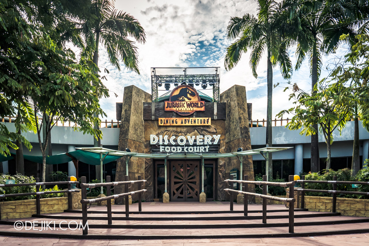 Universal Studios Singapore Groovy Summer 2022 Jurassic World Dominion Dining Adventure at Discovery Food Court