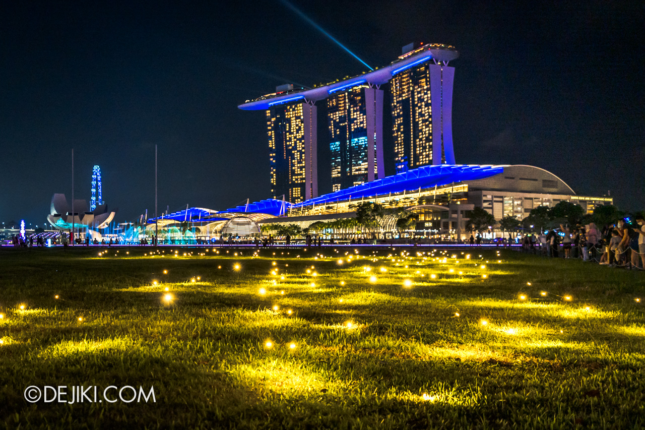i Light Singapore 2022 11 Firefly Field at The Promontory at Marina Bay