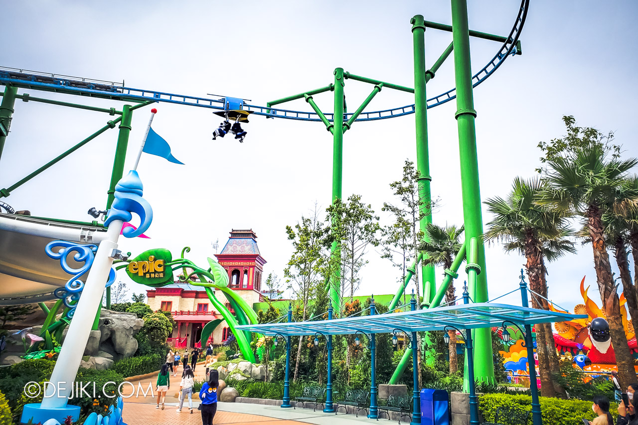 Genting SkyWorlds Theme Park Photo Tour 3 Rio zone Samba Gliders