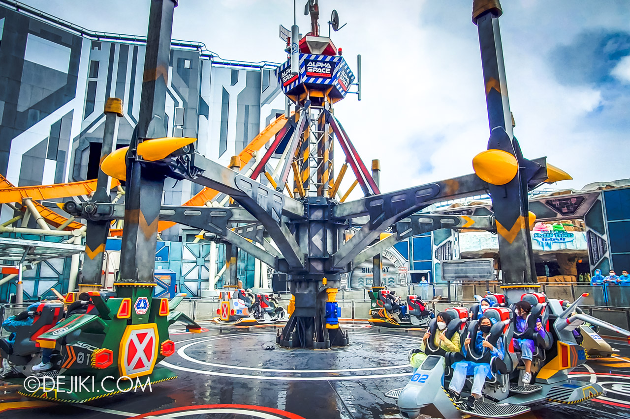 Genting SkyWorlds Theme Park Photo Tour 6 Andromeda Base Alpha Fighter Pilots ride