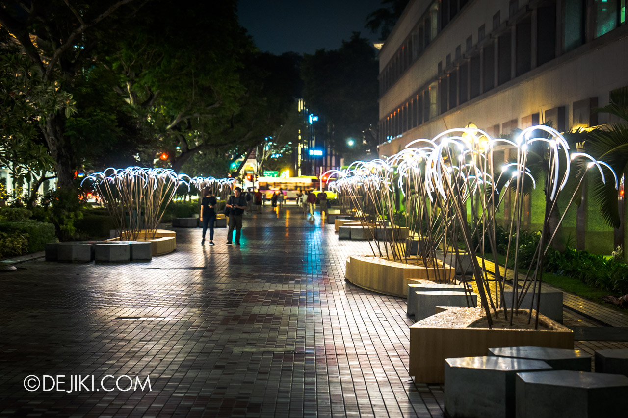 Singapore Night Festival 2022 Night Lights Paddy Fields FARM overview