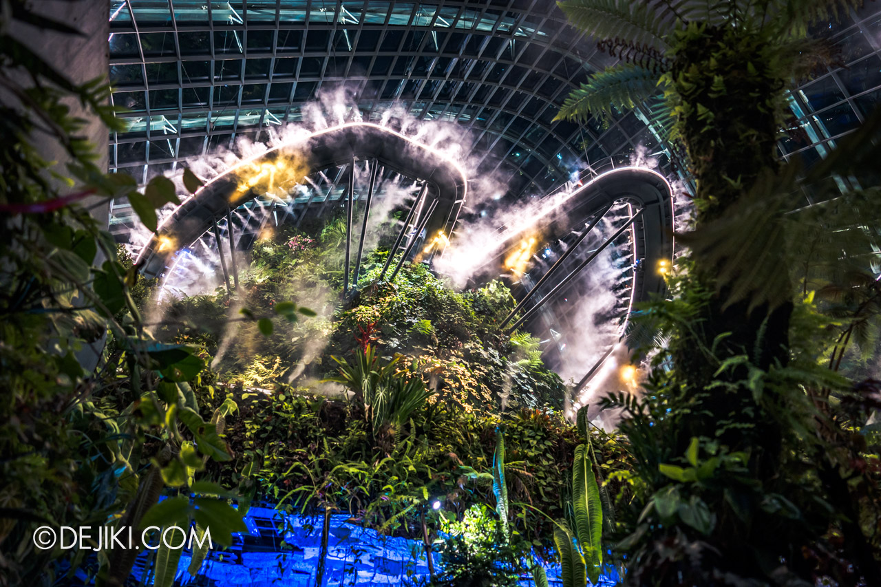 Gardens by the Bay Cloud Forest Avatar The Experience Misty Mountain