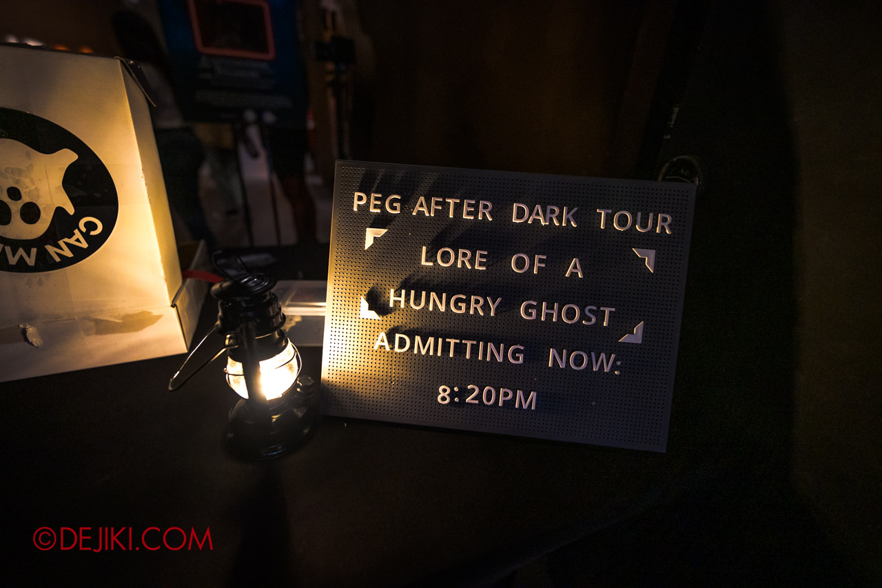 Harrowing Halloween 2 at Singapore Discovery Centre PEG After Dark Tour Lore of a Hungry Ghost 0 intro