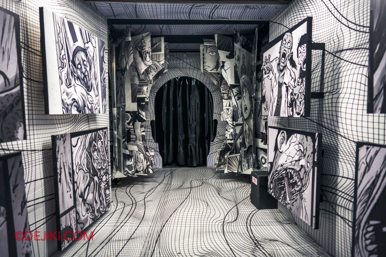 USS Halloween Horror Nights 10 Killustrator The Final Chapter haunted house 2 white room