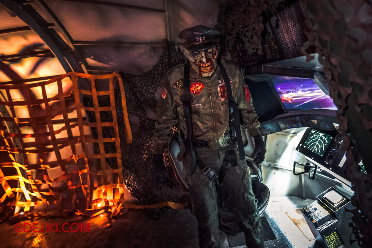USS Halloween Horror Nights 10 Operation Dead Force 7 cargo plane pilot