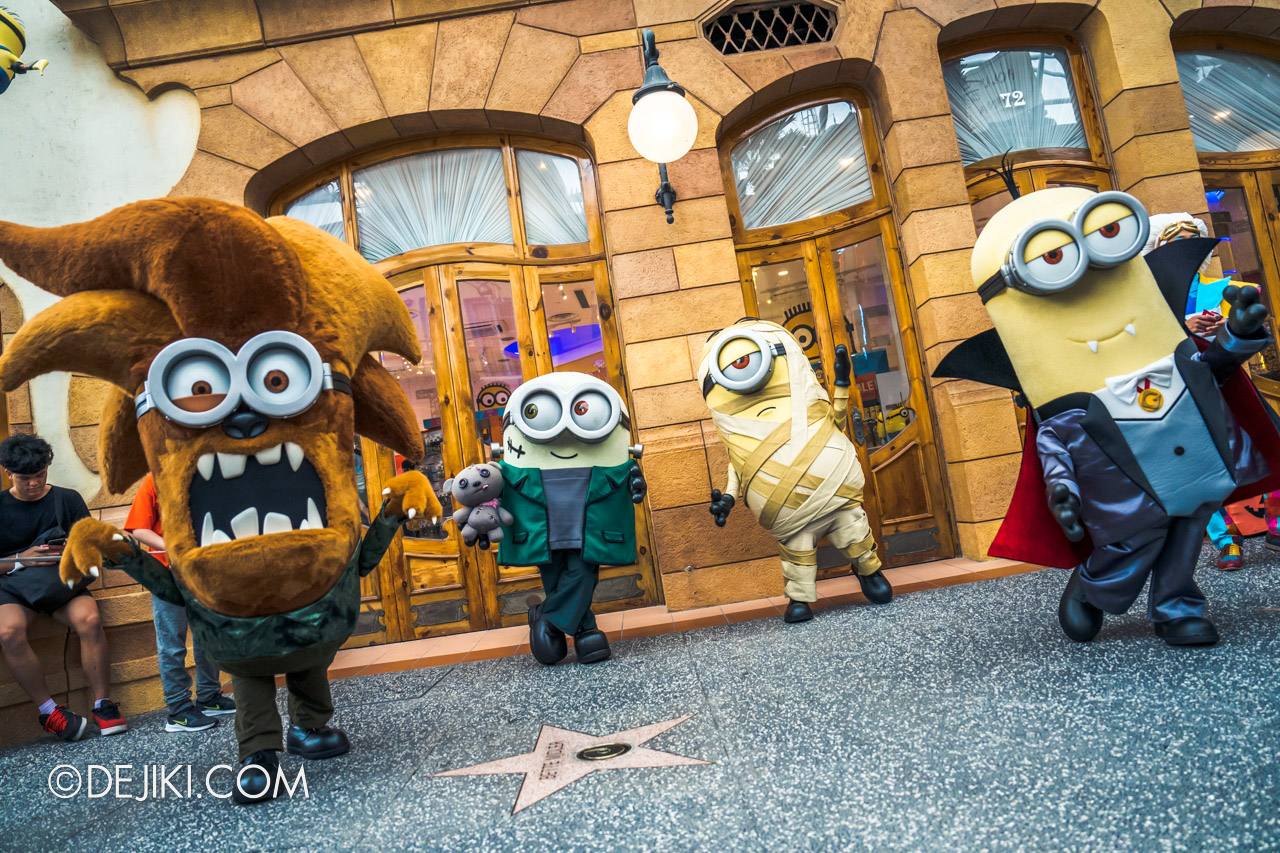 USS Trick or Thrills Daytime Halloween event Sweet Sour Squad Mass Meet and Greet 3 Minion Monsters