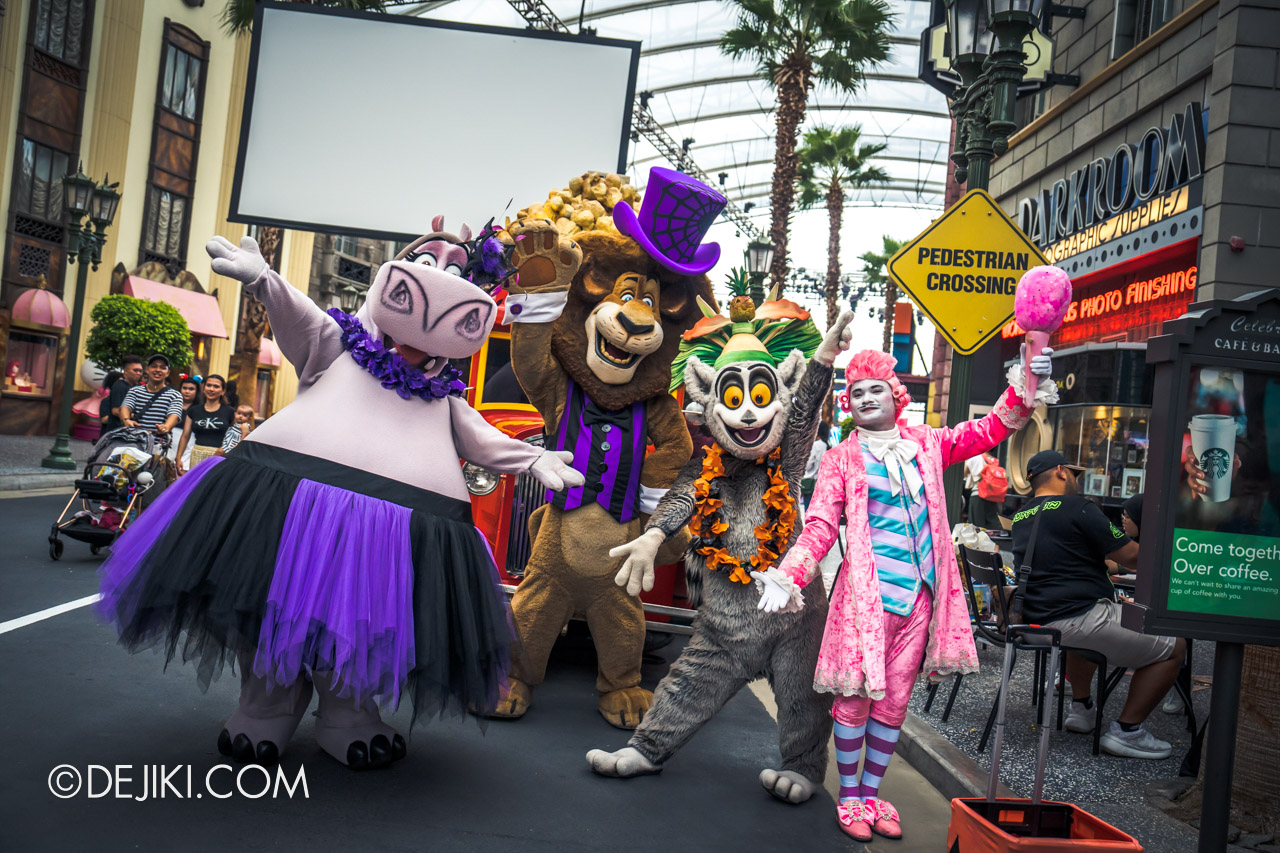 USS Trick or Thrills Daytime Halloween event Sweet Sour Squad Mass Meet and Greet 4 Madagascar