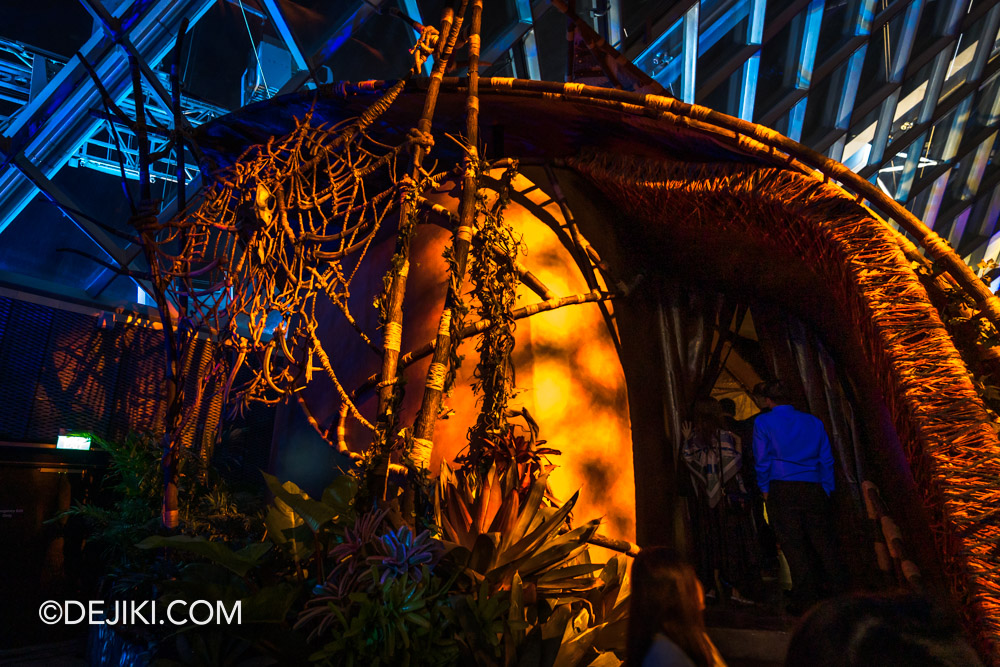 Avatar The Experience at Gardens by the Bay 6 Fire Pod