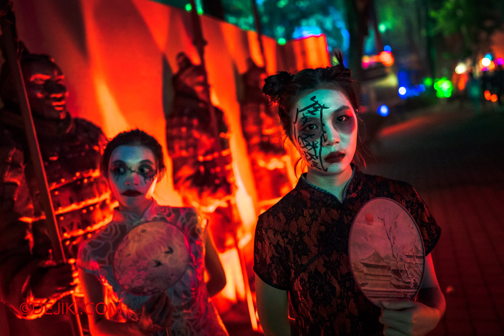 Sunway Lagoon Nights of Fright 8 NOF8 Scare zone characters chinese