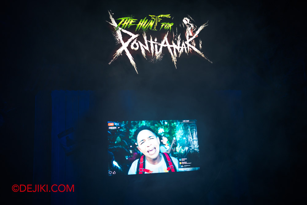 USS Halloween Horror Nights 10 Scare Zone The Hunt for Pontianak 0 video logs