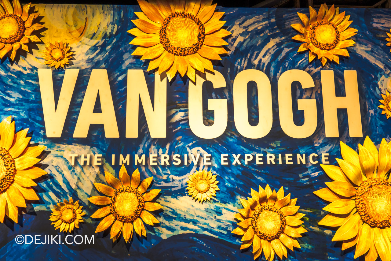 Van Gogh The Immersive Experience Singapore RWS 3 Exhibit Intro