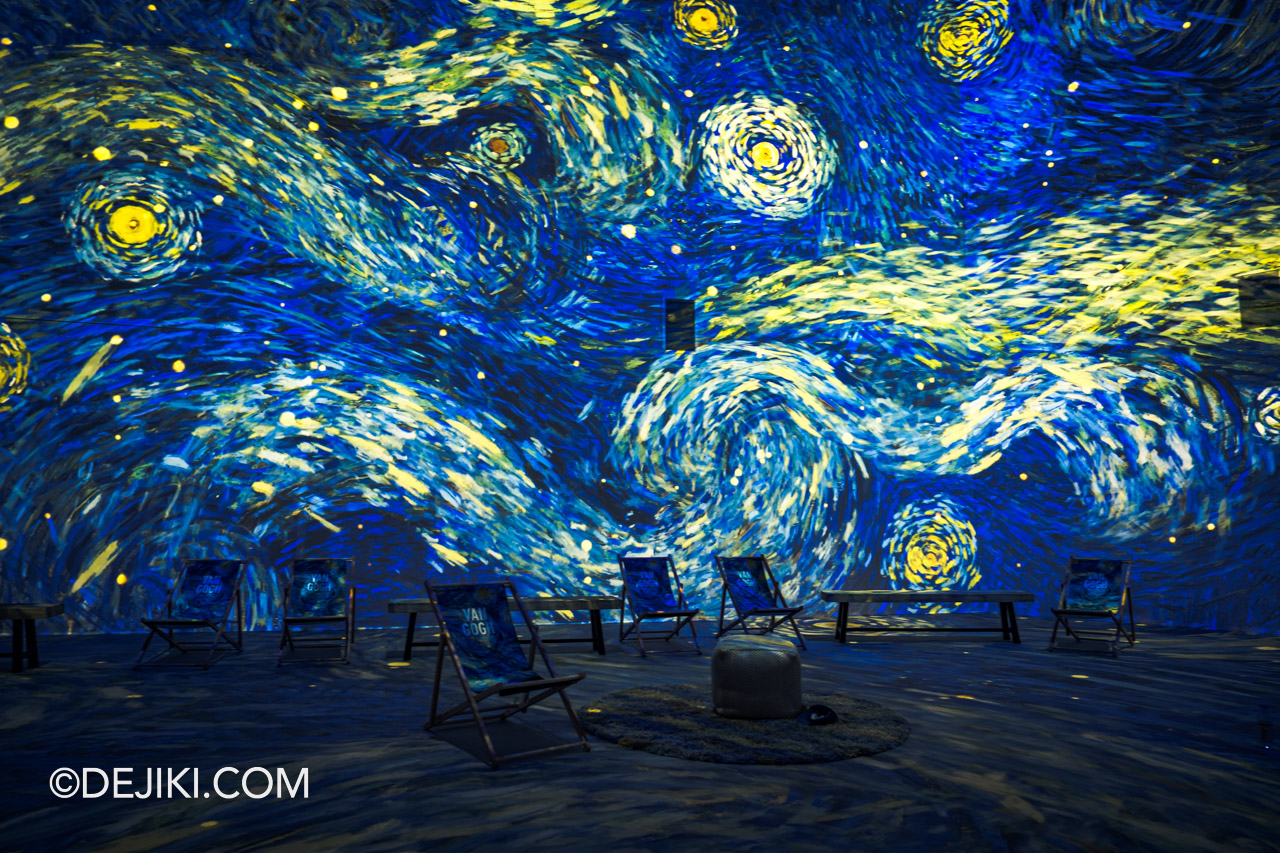 Van Gogh The Immersive Experience Singapore RWS 5 Immersive Experience Gallery 4 Starry Night