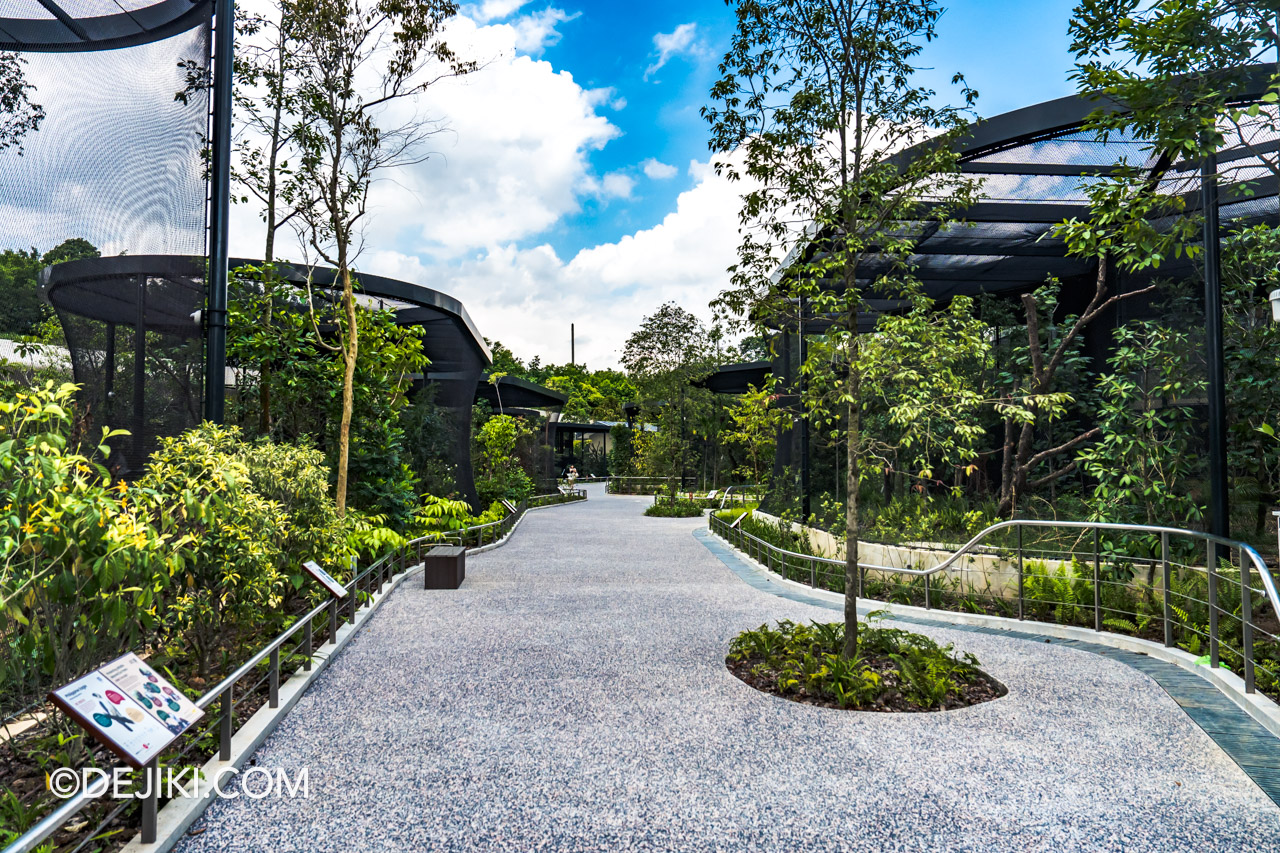 Bird Paradise Singapore Winged Sanctuary overview enclosures